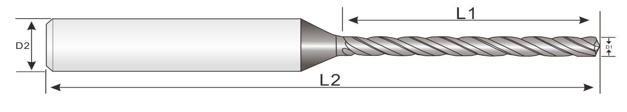 Fresa de carburo EMH16, EMH17